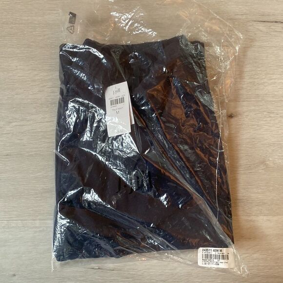 J.Jill Pure Jill Cotton & Linen Buttoned-Pocket Crops True Navy M Nwt in packag‎ - Picture 5 of 7